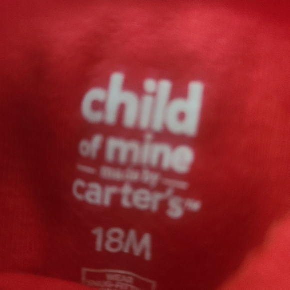 The Child of Mine Carters Baby Girl Pajama Set Reindeer Size 18 Months - Picture 7 of 7